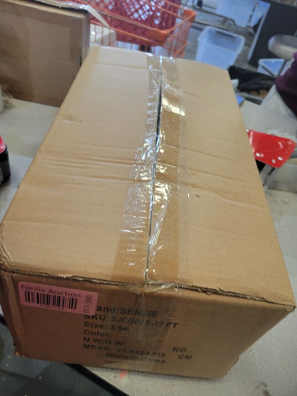 Photo 1 of 12FT Christmas Garland Norfolk Pine Garland Real Touch Artificial Greenery Garland for Mantle Fireplace Table Indoor Outdoor Holiday Decortions (Dark Green)