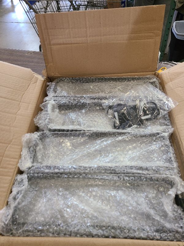 Photo 1 of 19"- 30" Expandable Hanging Pot Rack, 2 Tier Heavy Duty Wall Mounted Pots and Pans Organizer with 10 Hooks and 5 Pot Lid Holders, Pot Hanger Shelf for Kitchen Cookware Utensils Organizers and Storage