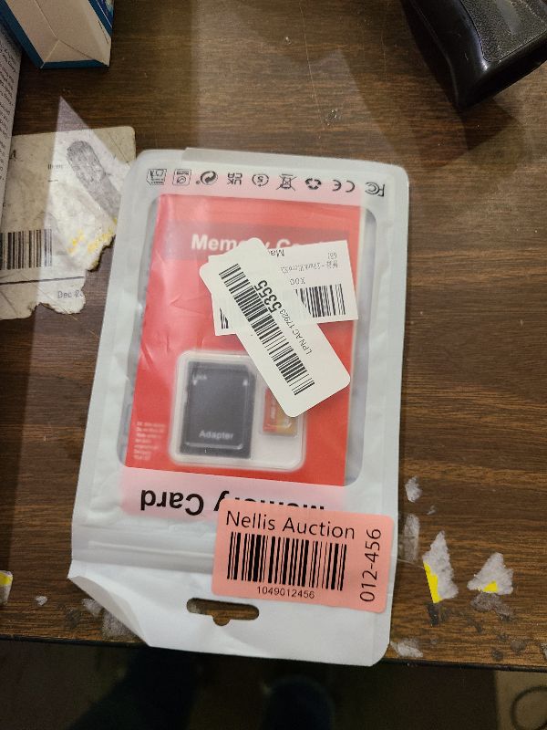 Photo 1 of 2 Pack Memory Card 64GB with Adapter, High Speed TF Card, UHS-I C10 A1 Memory TF Card for Tablet/Mobile Phone/Camera/Car Audio/Game Console (TF162 Red Gold 64GB)