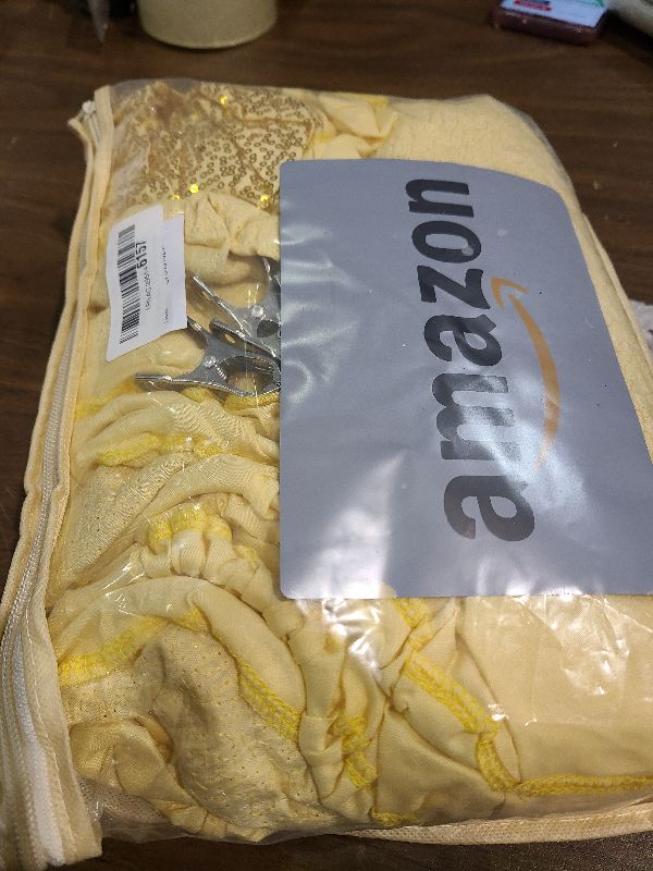 Photo 1 of 7.2FT Gold Sequins Round Backdrop Cover - Sparkly Glitter Design, Adjustable for 5-7.2ft Round Arch Stands, Fitted Circle Balloon Arch Cover for Wedding Birthday Party Baby Shower Photography Decor