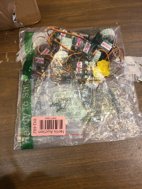 Photo 1 of 10 Pcs MG90S Servo Motor-Metal Gear 9g Micro Servo for RC Car Robot Helicopter, Mini Servos for Arduino Project(10pcs MG90S)
