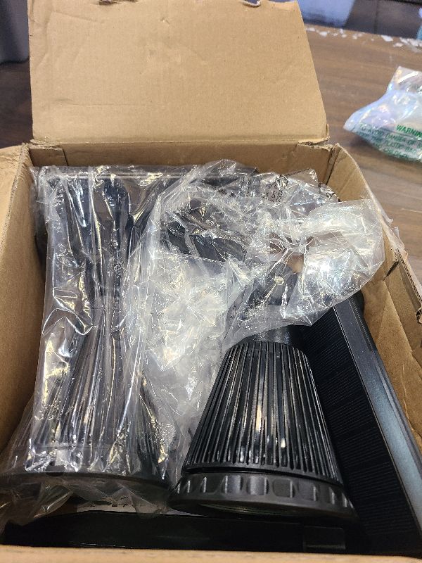 Photo 1 of 2 Pack Christmas Color Change Solar Spotlights Outdoor Waterproof Led Landscape Spot Lights Uplighting for Gingerbread Man, Snowman, Reindeer, Decorations, Holiday Ambient Lighting Lawn, Yard, Garden