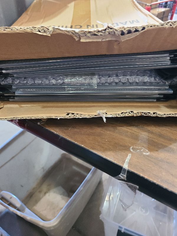 View 2 of 20 Panels Small Animals Playpen, 48" x 24" x 16" Transparent Pet Playpen with Waterproof Mat,Portable Plastic Enclosure Cage for Chicken/Guinea Pigs/Bunny/Ferrets/Hamsters/Hedgehogs Indoors Outdoor