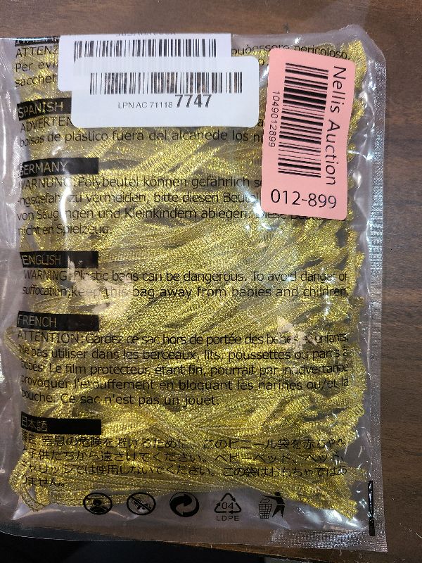 Photo 1 of 100 Pcs Christmas Ornament Ribbon Hangers, Thin Hand Tied Ornament Ribbon Loops