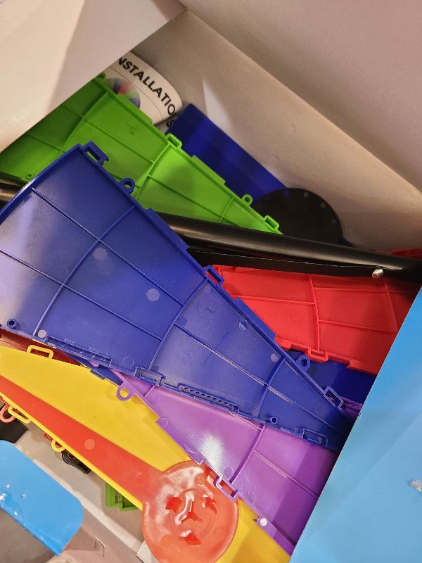 Photo 1 of 24 inch Spinning Prize Wheel with Stand, Heigh Adjusable 20''-71'' Desktop or Floor Spinning Wheel for Prizes, Wheel Spinner for Trade Shows, Carnivals, Classroom, Family, Party Game Spinning Game