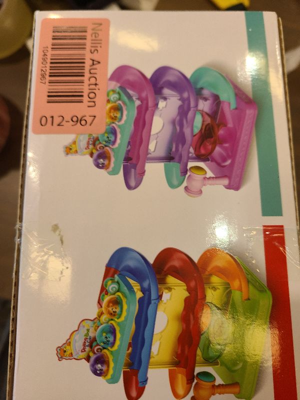 Photo 1 of 2-in-1 Rolling Ball & Car Ramp Race Track for Toddlers, Hammer Ball Drop Toy for Boys & Girls, Interactive Toys w/Sensor Lights - Montessori STEM Learning Toys - Brithday Gift for Kids 1-5+ Year Old