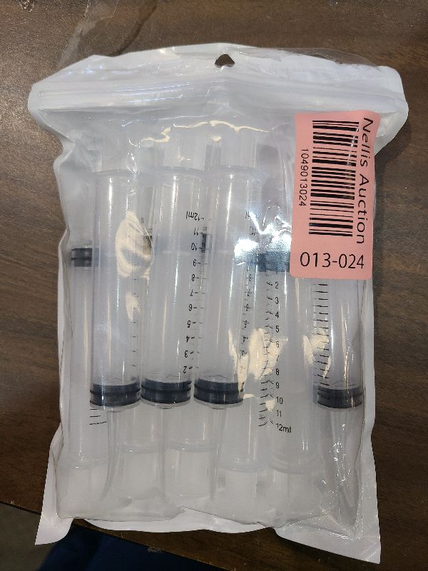 Photo 1 of 10 Pack Dental Syringes with Curved Tip Disposable Gradient Dental Irrigation Syringes for Oral Dental Care Tonsil Stone Removal Laboratory Feeding Small Pets Curved Measurable (12ml, transparent, 10)