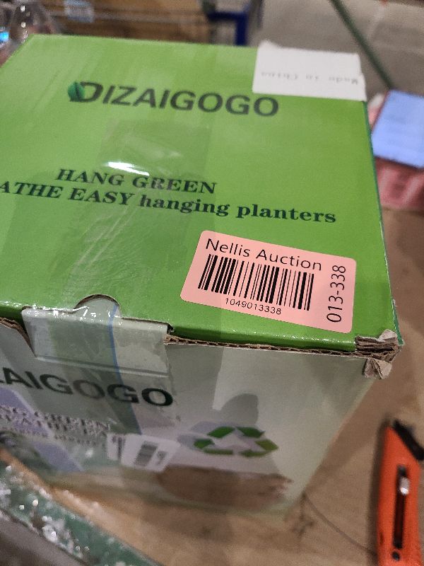 Photo 1 of 3 Pack Hand Woven Hanging Planters for Indoor Plants, 8 Inch Hanging Baskets, Plant Hanger Indoor, Wall Baskets with Light, Hanging Flower Pots with 3 Hooks, Macrame Plant Hanger for Garden Home Decor