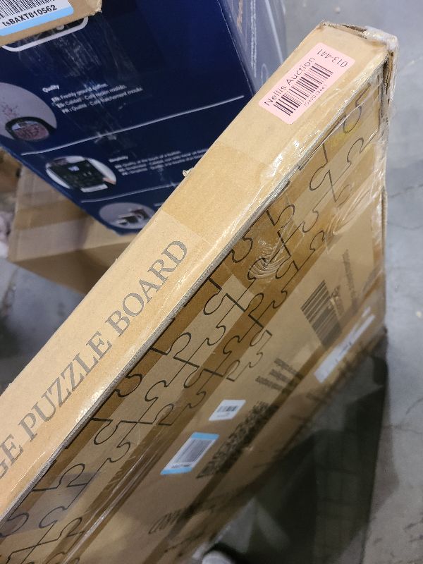 Photo 1 of 1000 Piece Rotating Puzzle Board with Drawers and Cover - 4 Drawers, Wooden Jigsaw Puzzle Table | 30” X 22”| Jigsaw Puzzle Board - Portable Puzzle Tables for Adults and Kids by Beyond Innoventions