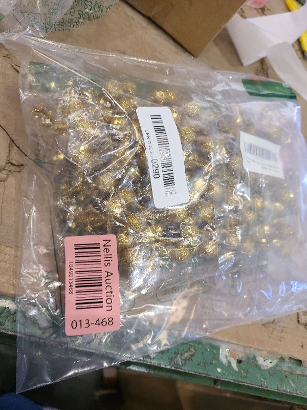 Photo 1 of 14Pcs Gold Christmas Glitter Berries Stems Christmas Tree Picks 7.8 Inch Artificial Christmas Picks Stems Faux Holly Berry Branches for Christmas Tree Ornament DIY Crafts Wreath Holiday and Home Decor