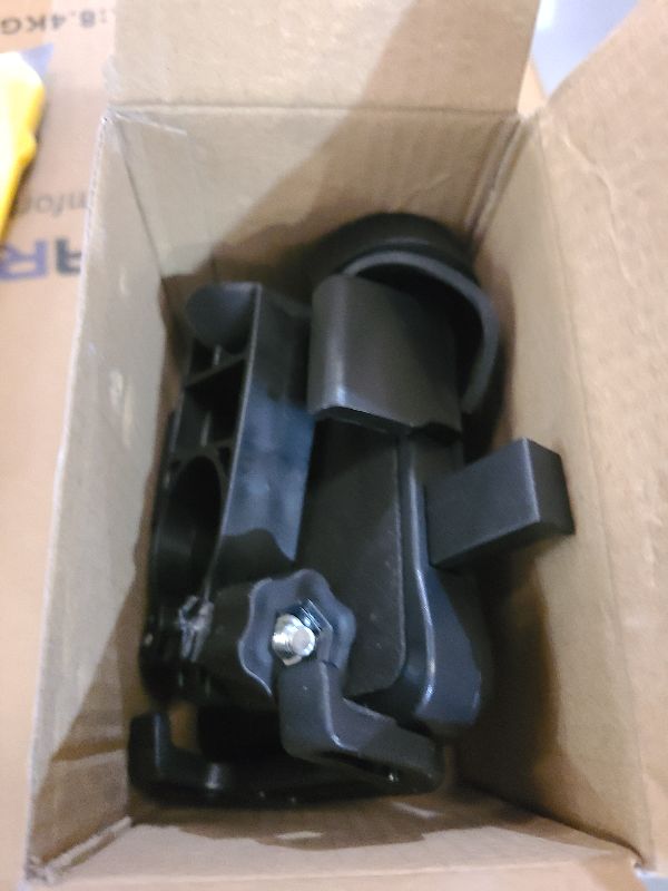 Photo 1 of amzluv Bike Phone Holder Mount, Secure Handlebar Phone Mount Holder for Bike and Motorcycle, Suitable for iPhone and 4.5-6.8" Smartphones, Black