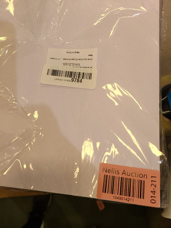View 2 of 110lb Cardstock White 8.5x11, 50 Sheets Heavyweight White Card Stock 300 GSM Thick Paper for Cards Making, Arts and Craft, Drawing, DIY Projects