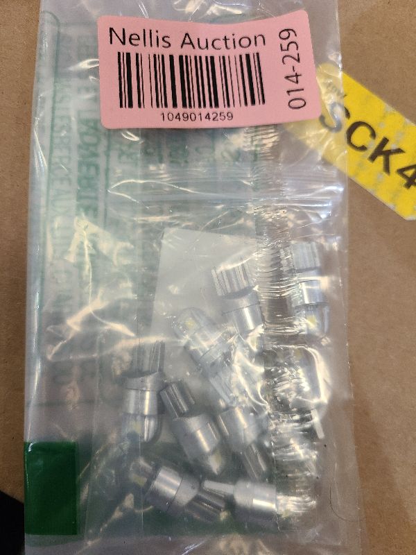 Photo 1 of 10PCS 194 LED Bulbs, LED Car Bulb Kit Set, 168 2825 T10 W5W 3030 Bright LED Chips, Error Free Car Bulbs, Replacement Bulbs for Dome Light, Map Light, Door Light, License Plate Light