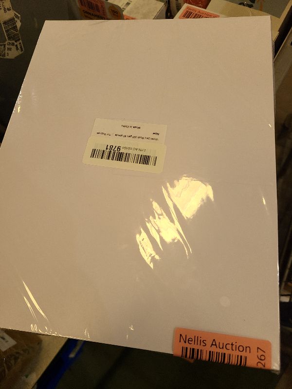 View 3 of 110lb Cardstock White 8.5x11, 50 Sheets Heavyweight White Card Stock 300 GSM Thick Paper for Cards Making, Arts and Craft, Drawing, DIY Projects