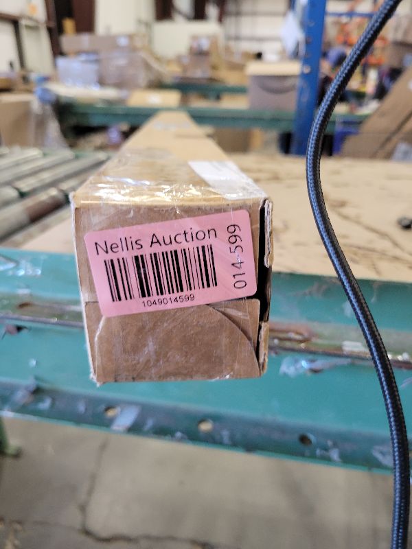 Photo 1 of 1 Inch Blackout Curtain Rods for Windows Patio, Adjustable Room Divider Curtain Rod Wall Mount & Ceiling Mount for Indoor & Outdoor, Black, 72" to 144"