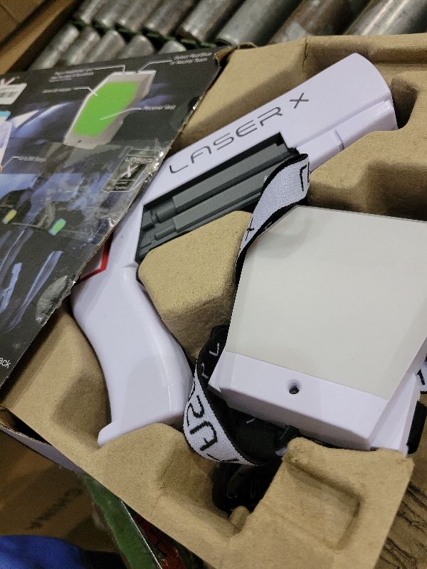 Photo 1 of LASER X The Original Two Player Laser Tag Gaming Set, Blasters & Vest Sensors, Ages 6+
