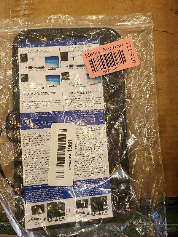 Photo 1 of 2025 Portable TV Antenna,Digital Antenna for Smart Indoor for Local Channels HD,Easy Installation,360 ° Signal Reception, 16.5ft Long Cables Suitable for Various High-Definition Digital Television