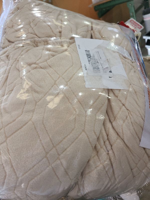 Photo 3 of VANSOFY Extra Large Reclining Sectional Couch Covers, Washable 5-Piece Sofa Covers for L Shape Sectional Sofa Corner Seater, Thick, Soft Sofa Slipcovers (5 Seat Recliner Cover, Cream)