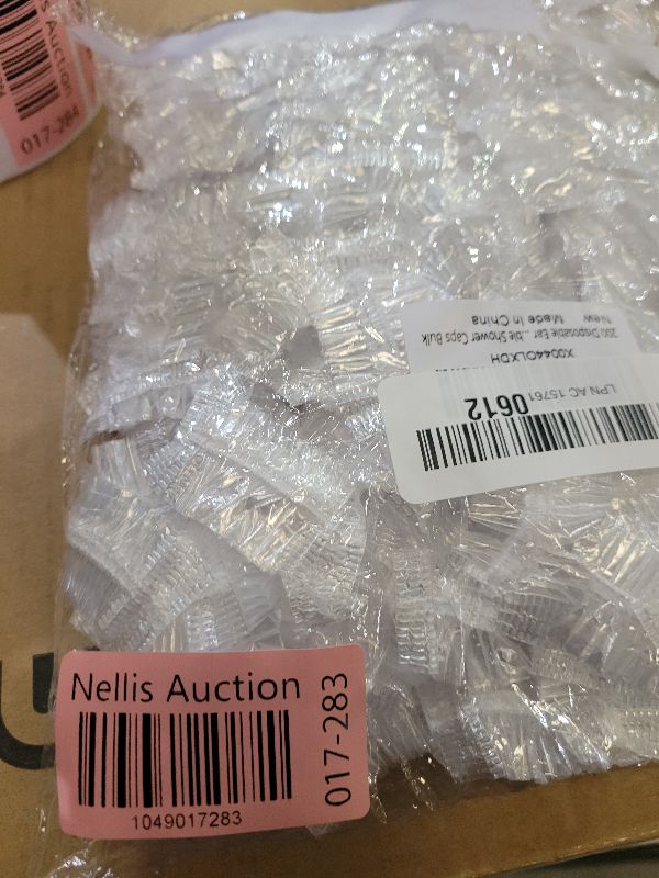 Photo 1 of 200 Pcs Ear Covers for Shower – Disposable Ear Covers for Hair Dye – Waterproof, Lightweight, Durable Plastic | Comfortable to Wear, Easy to Stretch, Suitable for Adults at Home, Spa, Travel, Hotel