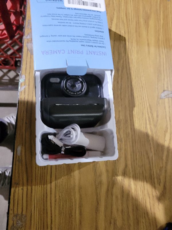 Photo 1 of Instant Print Camera for Kids,2.4 Inch Screen Kids Instant Cameras, Christmas Birthday Gifts for Girls Age 3-12, Portable Toddler Toy for 3 4 5 6 7 8 9 10 Year Old Girls Boys