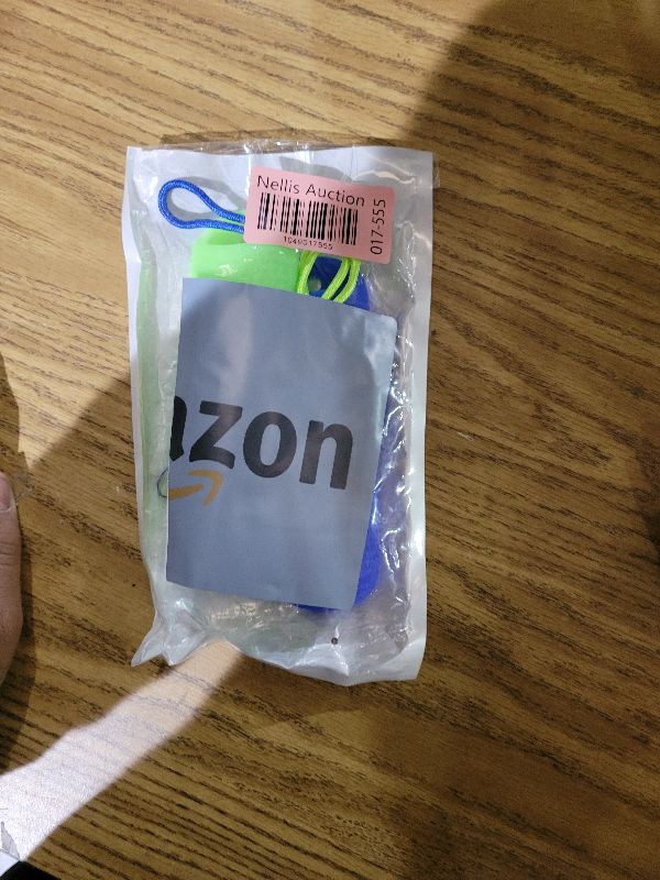 Photo 1 of 2 Pack Silicone Case for TCL Roku TV RC280 Remote, Protective Universal Replacement Lightweight Shockproof TCL Roku TV Remote Cover with Lanyard (Blue+ Glowing Green)