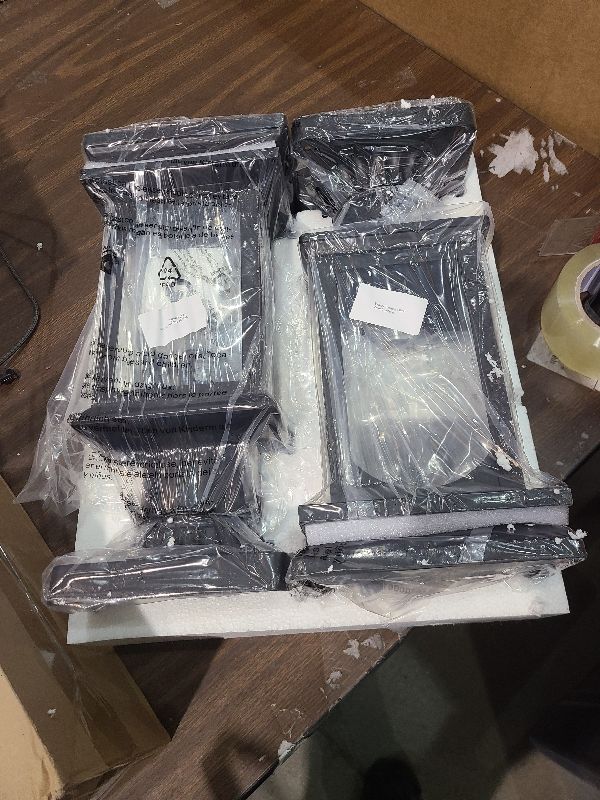 Photo 1 of 2 Packs Dusk to Dawn Outdoor Post Light with Pier Mount Base - Hard Wired Pole Outdoor Lighting, Waterproof Black Pillar Lantern Outside with Tempered Rippled Glass for Pathway, Garden, Patio