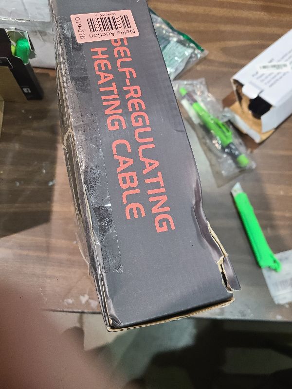 Photo 1 of 150FT?3FT-200FT? Pipe Heating Cable for Pipe Freeze Protection, Heat Cable for Water Pipes(Metal and Plastic), Pipe Heat Tape Keeps Water Flowing at -40°F 5w/ft, 120V Plumbing fixture