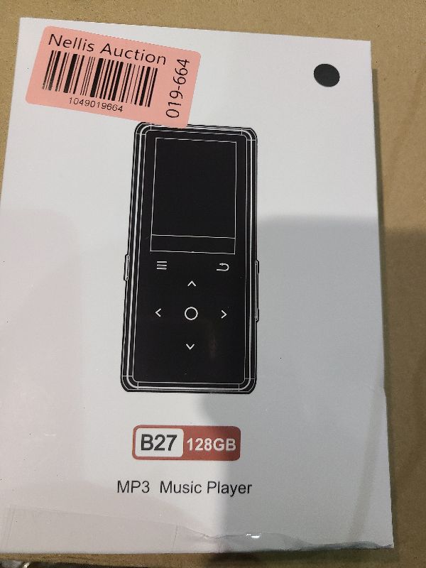 Photo 1 of 128GB MP3 Player with Bluetooth 5.2, AiMoonsa Music Player with Built-in HD Speaker, FM Radio, Voice Recorder, HiFi Sound, E-Book, Earphones Included