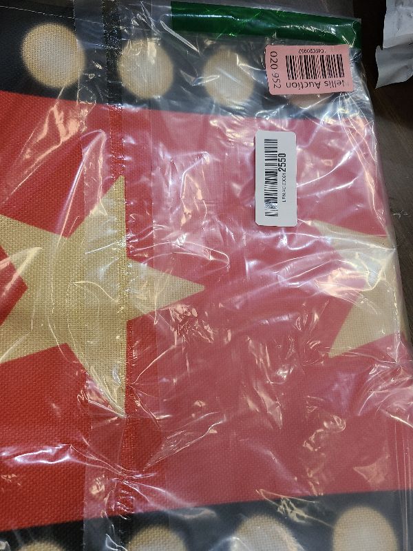 Photo 1 of 2 Pcs 13 x 72 Inch Movie Night Table Runner with Gold Star Design - Red Carpet Decoration for Birthday Party Supplies?red?