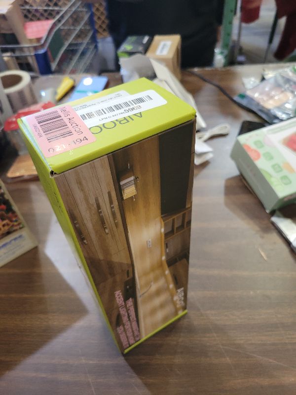 Photo 1 of AIBOO LED Under Counter Light Rigid Bar Kit, Plug in Corded Under Cabinet Lighting with 12V LED Dimmable Switch for Counter Shelf Showcase Display Lighting (6 Panels,Warm White)