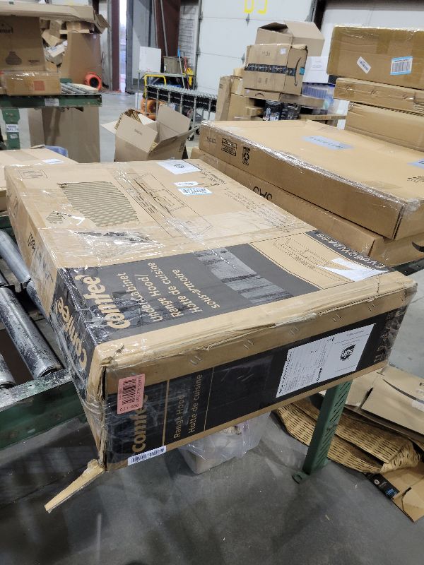 Photo 1 of Comfee' Range Hood 30 Inch Ducted Ductless Vent Hood Durable Stainless Steel Kitchen Hood for Under Cabinet with 2 Reusable Filter, 200 CFM, 2 Speed Exhaust Fan