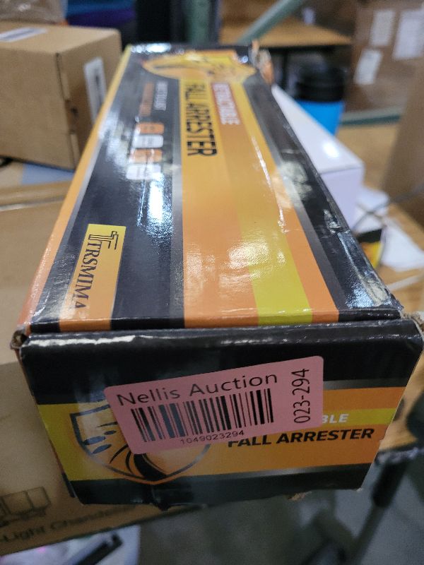 Photo 1 of TRSMIMA Fall Protection Retractable Lanyard - 6FT Construction Self-Retracting Lanyard Fall Arrest Safety Roofing Heavy Duty Leading Positioning ANSI