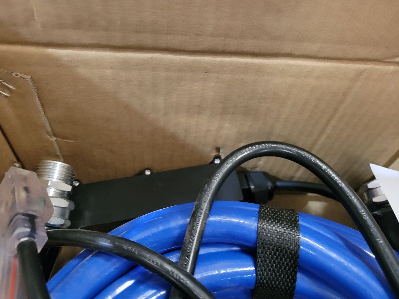 Photo 1 of 25ft Heated Water Hose for RV, Heated Drinking Water Hose, Features Energy-Saving Thermostat, Water Line Freeze Protection Down to -40°F/-40°C, Heated Garden Hoses with Adapter, Lead and BPA Free
