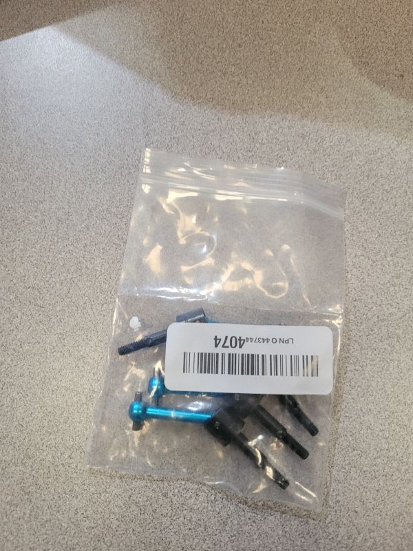 Photo 1 of 4Pcs Vgoohobby CVD Drive Shaft Front & Rear Driveshaft Dogbone Joint Compatible with Tamiya TT01 TT02 1/10 RC Car (Blue)