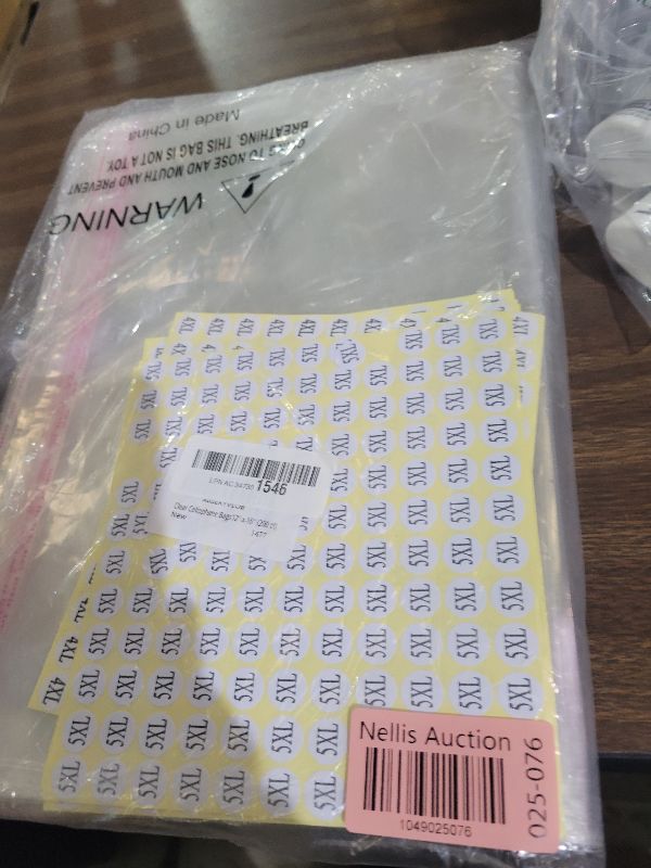 Photo 1 of 12 x 16 Inches Large Resealable Cellophane Bags 200 pcs, Self Sealing Clear Bag for Packaging Products Self-adhesive for Clothes, T-shirts, Pants and Gifts, 200 ct in Bulk