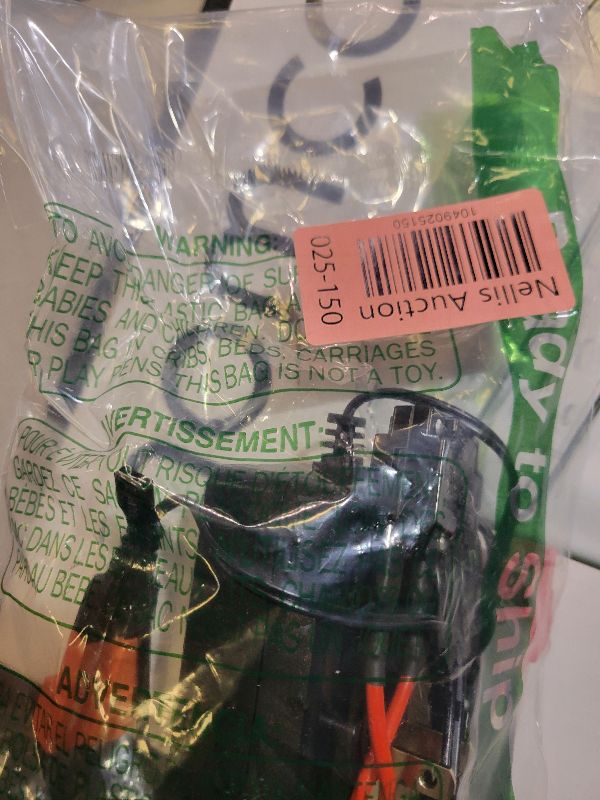 Photo 1 of 2pin 6v Charger for Kids Ride on car with Wiring Harnesses Parts Replacement 6 Volt Battery Charger for Ride on Toys Battery connectors Kids car Red Square Power Supply Plug Adapter