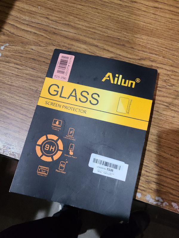 Photo 1 of Ailun Screen Protector for iPad Pro 11 inch 2025/2024 [6/5th Generation M5/M4], iPad Air 11 Inch 2025/2024 [7/6th Generation M3/M2],Tempered Glass Face ID Apple Pencil Compatible Case Friendly 2 Pack