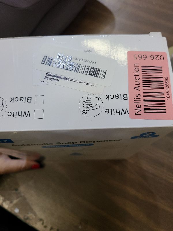 Photo 1 of 2 Pack Automatic Liquid Soap Dispenser Touchless, USB Rechargeable Smart Hand Soap Dispenser, 6-Level Adjustable, 12.8oz/380mL Wall Mount for Bathroom Kitchen Dish Soap