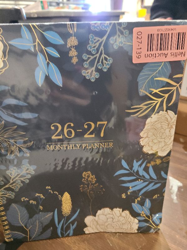 Photo 1 of 2026-2027 Monthly Planner - 2 Year Monthly Planner/Calendar 2026-2027, Jan 2026 - Dec 2027, 11" x 9", 24 Months, Tabs, Back Pocket, Holidays, Twin-Wire Binding, Note Pages