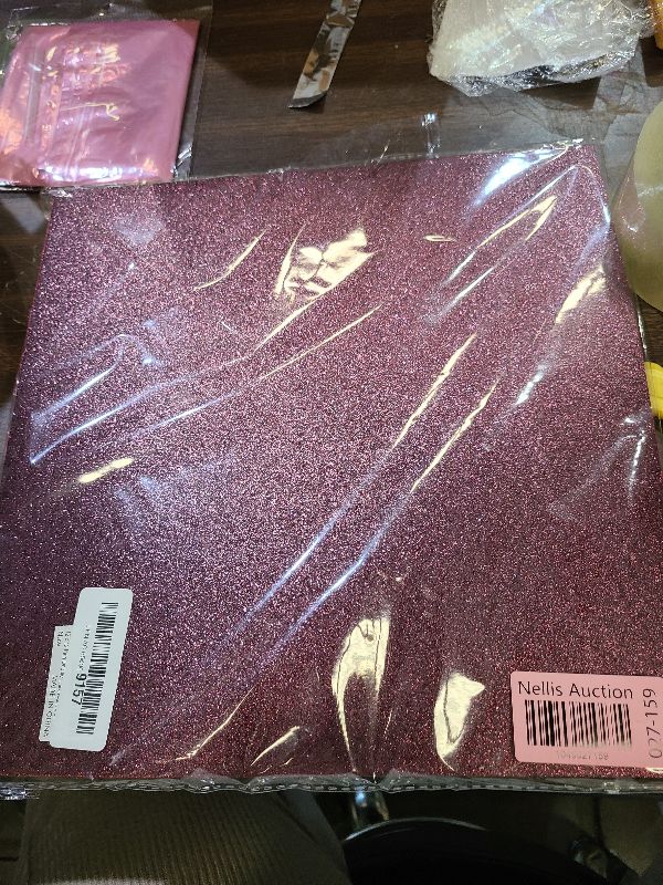 Photo 1 of 12 x 12 Inch Double Side Glitter Cardstock Paper 100LB Heavy weight No Shred Glitter Colored Card Stock for Card Making 30 Colors