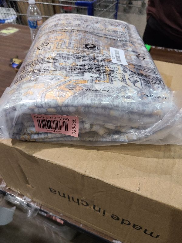 Photo 1 of 2x6 Hallway Washable Runner Rug : Vintage Soft Kitchen Bathroom Laundry Runner Non Slip Backing Farmhouse Entryway Floor Mat Stain Resistant Carpet for Bedroom Living Room Distressd Beside Rug(Beige)