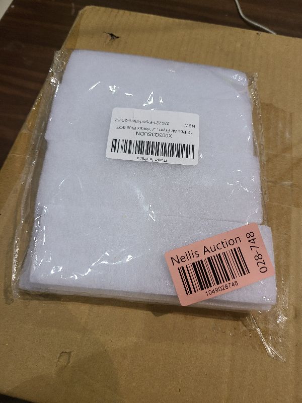 Photo 1 of 12 Pcs Air Fryer Replacement Filters for 6QT Instant Vortex Plus Air Fryer with ClearCook and OdorErase, Replacement Odor Erase Air Filters for Instant Vortex Plus 6QT