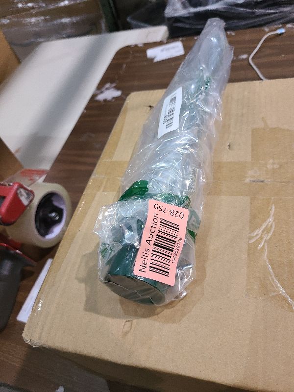 Photo 1 of 14.8" Christmas Tree Height Extender with 3 Fixing Screws,Christmas Tree Riser Fit 0.5-1.57 Inch Tree Poles,Make Xmas Tree Taller for 4.5Ft to 6.5Ft Artificial Trees Xmas Seasonal Indoor Decor,Green