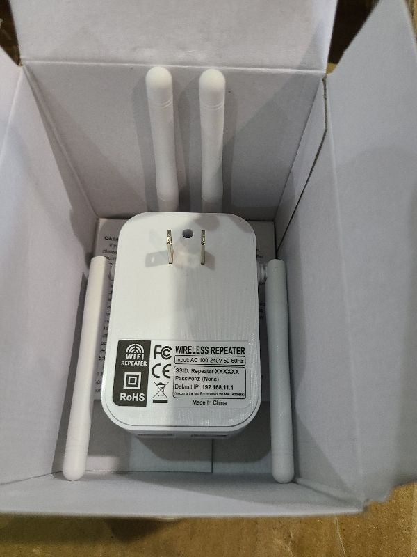 Photo 1 of 2025 WiFi Extenders Signal Booster for Home Long Range Up to 9800 sq. ft & 40 Devices, WiFi Extender Signal Booster, Internet Booster, Long Range WiFi Extender,Quick Setup-Medium