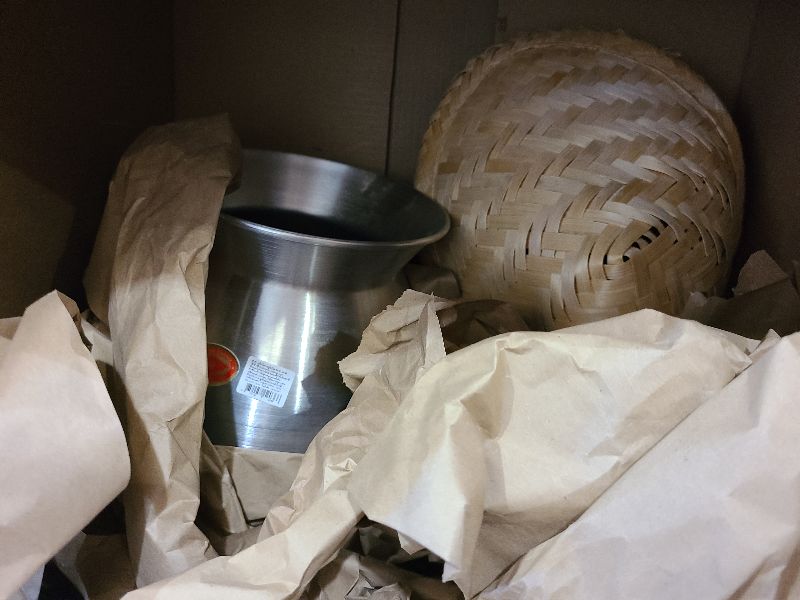 Photo 1 of 1 X Thai Sticky Rice Steamer Set