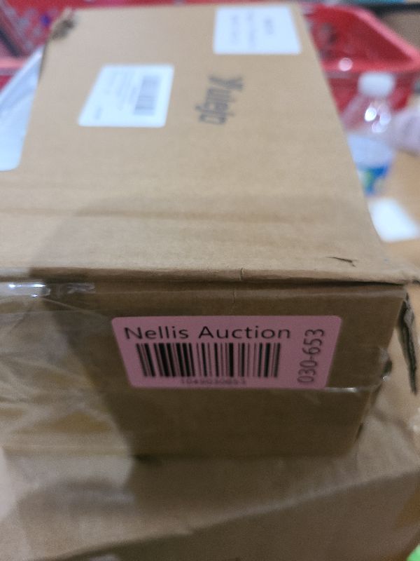 Photo 1 of 1 Pack 4 Compartment Acrylic Makeup Organizer with Lid Lash Cart Organizer for Lash Techs Bathroom Storage with 4 Tray Eyelash Mascara Brushes Supplies Brush Holder for Cosmetics or Office Supplies