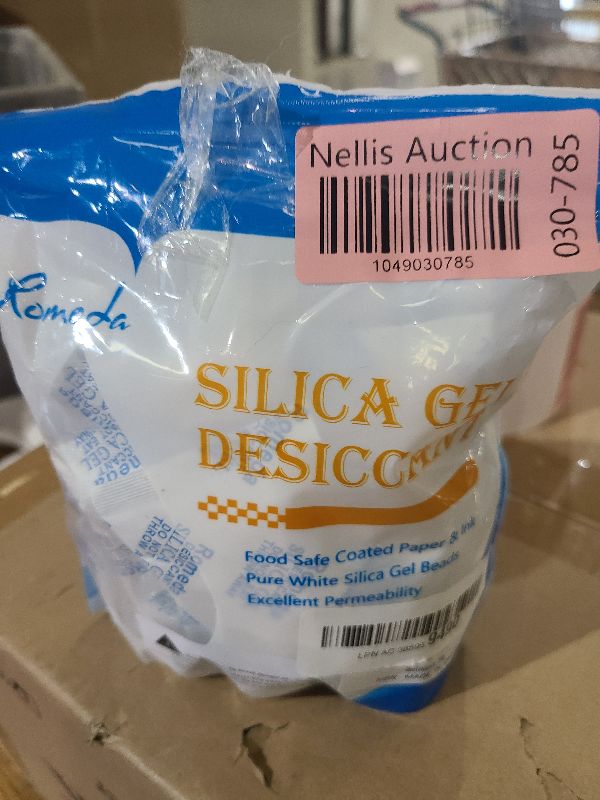 View 2 of 15 Pcs 20 Gram Silica Gel Packs, Transparent Desiccant, Desiccant Packets for Storage, Moisture Packs for Spices Jewelry Shoes Boxes Electronics Storage
