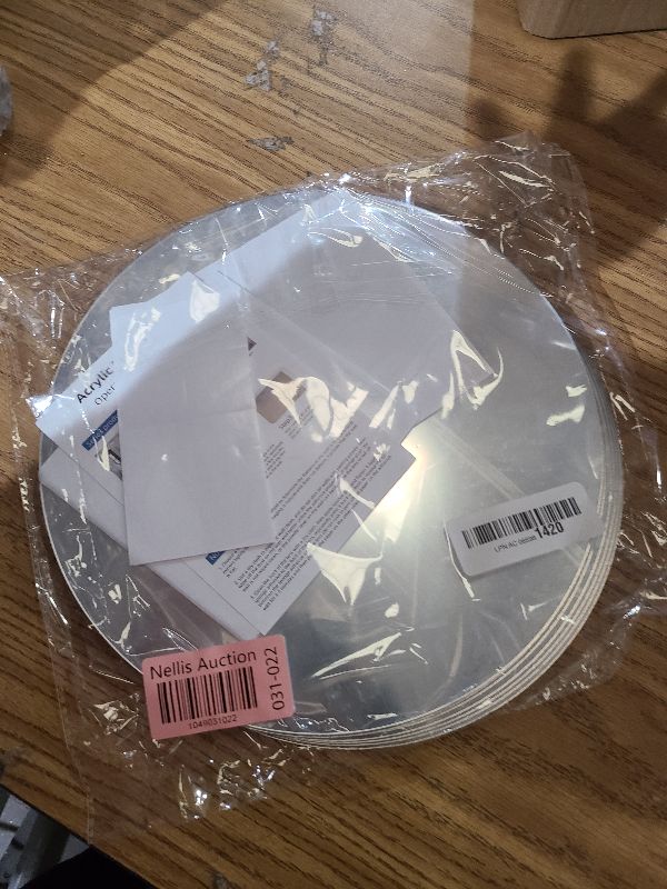 Photo 1 of 10 Pack Round Mirror Centerpieces for Tables Decorations, 10" Acrylic Circle Mirror Centerpieces Mirror Tray Candle Plate Centerpiece for Wedding Table Centerpieces Decorations Wall Decor