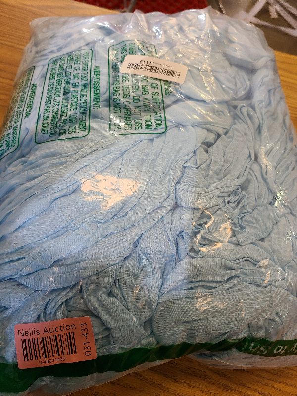 View 2 of 16 Pack Baby Blue Cheesecloth Table Runner 20 x 120 inch Gauze Table Runners 10 FT Long,Semi Sheer Cheese Cloth Fabric Table Runner Bulk for Wedding,Party,Baby Shower,Bridal Shower Decoration