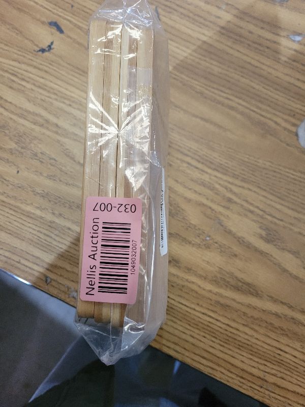 Photo 1 of 10PCS Mini Bamboo Display Trays - 7"x3.4" Small Decorative Bamboo Trays for Vanity, Plants, Candles, Keys, Soap, Jewelry, Tealight - Not for Serving Heavy Food